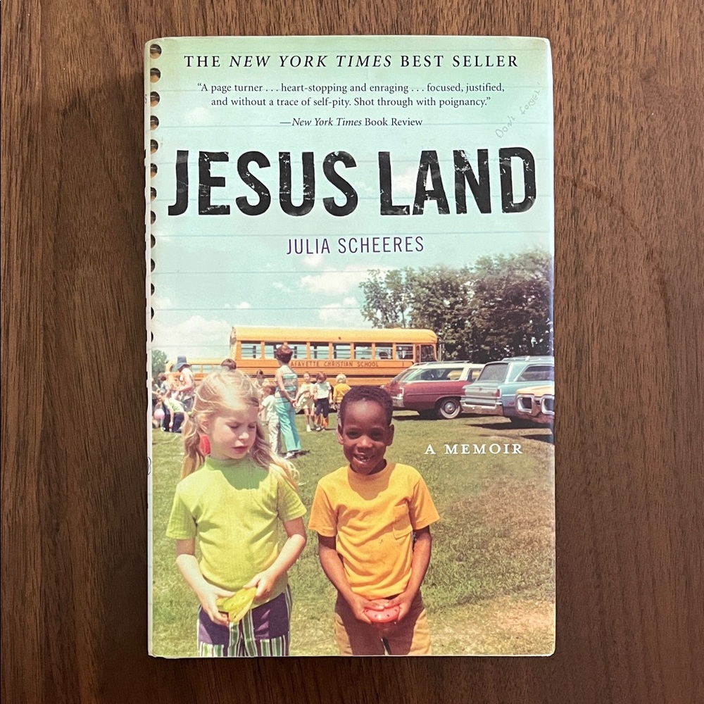 📕 3/$15 Jesus Land hardcover book by Julia Scheeres